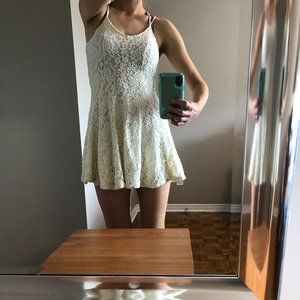 White Lacey Summer Dress